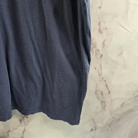 Patagonia T Shirt Mens XXL Blue Organic Cotton Tee Crew Mountain Slim Fit Circle - Picture 4 of 9